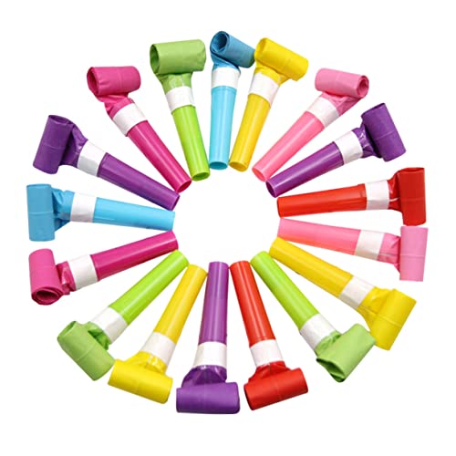VANZACK 50 Stück Bunte Kunststoffpfeifen Partyspielzeug Geräuschmacher Partyset Mitgebsel für Geburtstag Halloween Karneval Sportveranstaltungen Zufällige Farbe VANZACK 50 Stück Bunte Kunststoffpfeifen Partyspielzeug Geräuschmacher Partyset Mitgebsel für Geburtstag Halloween Karneval Sportveranstaltungen Zufällige Farbe von VANZACK
