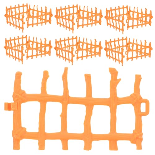 VANZACK 50 Stück Mikro-Landschaftszaun Kinderzaun Miniaturzaun für Handwerk Puppenhauszubehör Mini Lattenzaun Spielzeugpferdezaun Pferdestall Spielset Tierbarrierzaun Plastik Khaki VANZACK 50 Stück Mikro-Landschaftszaun Kinderzaun Miniaturzaun für Handwerk Puppenhauszubehör Mini Lattenzaun Spielzeugpferdezaun Pferdestall Spielset Tierbarrierzaun Plastik Khaki von VANZACK