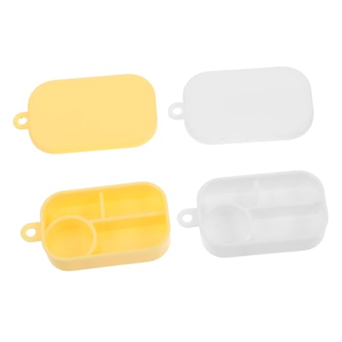 VANZACK 50 Stück Mini Lunchbox mit Fächern Miniatur Lunchbox für Puppenhaus Spielküche Zubehör Leichte Tragbare Aufbewahrungsbox für Rollenspiel und Kreative DIY Aktivitäten VANZACK 50 Stück Mini Lunchbox mit Fächern Miniatur Lunchbox für Puppenhaus Spielküche Zubehör Leichte Tragbare Aufbewahrungsbox für Rollenspiel und Kreative DIY Aktivitäten von VANZACK