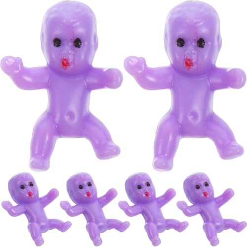 VANZACK 50 Stück Miniature Figuren aus Kunststoff Niedliche Dekoration für Babyparty für Große Mini Junge Mädchen Langlebig und Bruchsicher VANZACK 50 Stück Miniature Figuren aus Kunststoff Niedliche Dekoration für Babyparty für Große Mini Junge Mädchen Langlebig und Bruchsicher von VANZACK