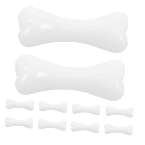 VANZACK 500 Stück Gefälschte Knochen: Mini-skelettknochen, Simulationsplastik, Cosplay-Requisite Für Halloween-Party-Spielzeug, DIY-schädel- -zubehör von VANZACK