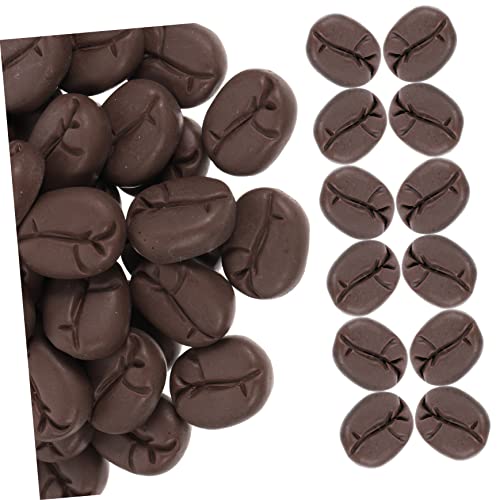 VANZACK Kaffeebohnen-Spielzeug 50 Stück Künstliche Lebensmittel Für Jungen Und Mädchen Kaffeebohnen-simulationsspielzeug Nicht Essbares Für Küchenspielset von VANZACK