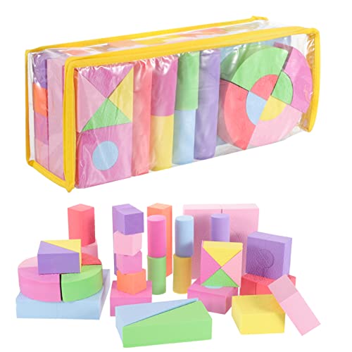 VANZACK 52Stücke Teiliges Stapelblöcke Für Kleinkinder Geometrische Form Und Farberkennung Aus Eva Pädagogisches Für Frühe Entwicklung Und Kreatives VANZACK 52Stücke Teiliges Stapelblöcke Für Kleinkinder Geometrische Form Und Farberkennung Aus Eva Pädagogisches Für Frühe Entwicklung Und Kreatives von VANZACK