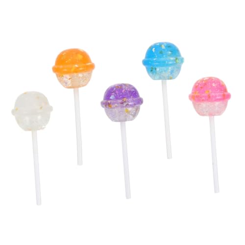 VANZACK 5Stücke Anhänger aus Resin Bunte Süßigkeiten Zubehörteile für DIY Handwerk Vielseitige Ornamente Schlüsselanhänger und Bastelbedarf für Altersgruppen VANZACK 5Stücke Anhänger aus Resin Bunte Süßigkeiten Zubehörteile für DIY Handwerk Vielseitige Ornamente Schlüsselanhänger und Bastelbedarf für Altersgruppen von VANZACK