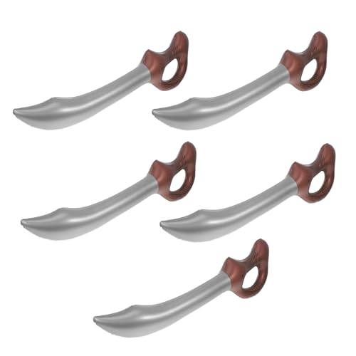 VANZACK 5Stücke Aufblasbare Piratenschwerter für Cosplay Requisiten für Partys Halloween Piratenthema Langlebig und Leicht Vielseitig Einsetzbar VANZACK 5Stücke Aufblasbare Piratenschwerter für Cosplay Requisiten für Partys Halloween Piratenthema Langlebig und Leicht Vielseitig Einsetzbar von VANZACK