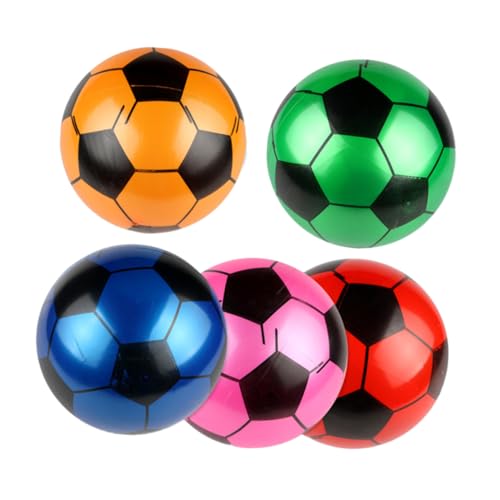 VANZACK 5Stücke Kinderfußballspielzeuge Aufblasbare Interaktive Gummibälle für Outdoor Sportaktivitäten für Jungen und Mädchen Zufälligen Farben aus Robustem Gefertigt VANZACK 5Stücke Kinderfußballspielzeuge Aufblasbare Interaktive Gummibälle für Outdoor Sportaktivitäten für Jungen und Mädchen Zufälligen Farben aus Robustem Gefertigt von VANZACK