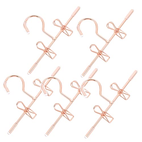 VANZACK 5Stücke Mini Puppenkleiderbügel Aus Simulierte Kleine Kleiderbügel Für Puppen Puppenzubehör Roségold Für Puppenschränke Und Puppenkleidung VANZACK 5Stücke Mini Puppenkleiderbügel Aus Simulierte Kleine Kleiderbügel Für Puppen Puppenzubehör Roségold Für Puppenschränke Und Puppenkleidung von VANZACK