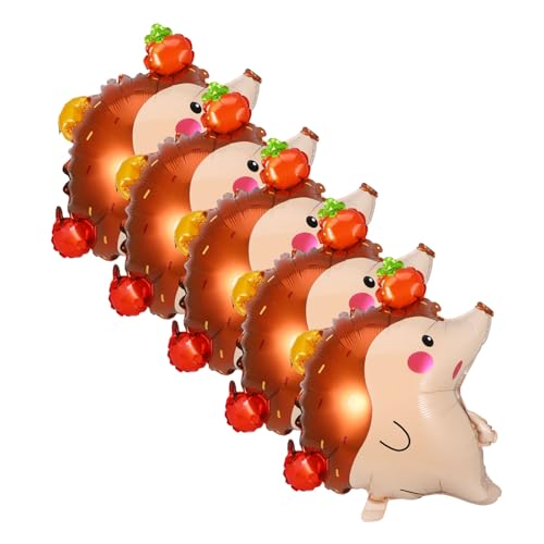 VANZACK 5Stücke Partyballons Niedlicher Folienballon Cartoon Tier Dekoration Für Kindergeburtstag Aluminiumfolie Partyzubehör Für Themenfeiern von VANZACK
