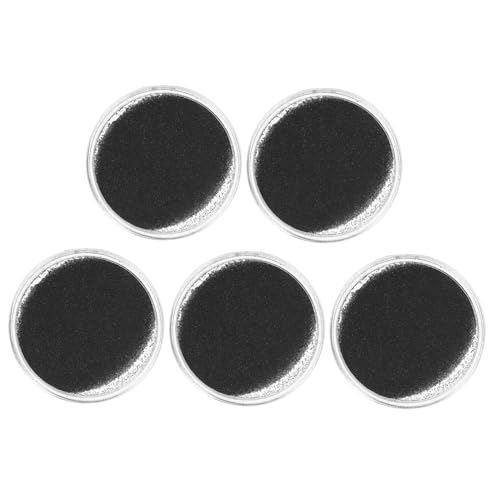 VANZACK 5Stücke Teiliges Eisenpulver für Magnetfeld Demonstrationen im Physikunterricht für Schulprojekte und Wissenschaftliche Experimente Fördert Aktives Lernen und Verständnis von VANZACK