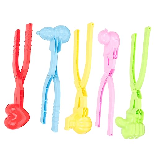 VANZACK 5Stücke Teiliges Schneeballclip Für Winter Für Schneeballkämpfe Praktische Schneeballklemme Für Outdoor Aktivitäten Schnee VANZACK 5Stücke Teiliges Schneeballclip Für Winter Für Schneeballkämpfe Praktische Schneeballklemme Für Outdoor Aktivitäten Schnee von VANZACK