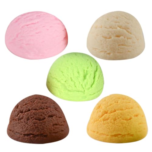 VANZACK 5Stücke Teiliges Simulierte Eiskugeln Requisiten für Kreative Dekorationen Realistische Eiscreme Modelle für Fotografie Festivals und Geschenkideen VANZACK 5Stücke Teiliges Simulierte Eiskugeln Requisiten für Kreative Dekorationen Realistische Eiscreme Modelle für Fotografie Festivals und Geschenkideen von VANZACK