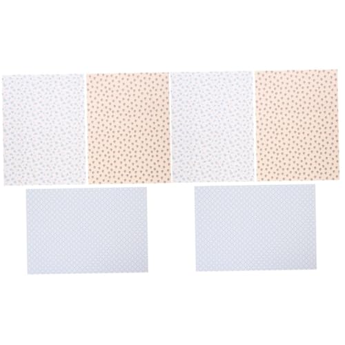 VANZACK 6 Blätter Selbstklebende Miniatur Puppenhaus Tapete Wandpapier für Wohnzimmer Schlafzimmer Puppenhaus Zubehör Einfache Montage Dekorative Wandfolie VANZACK 6 Blätter Selbstklebende Miniatur Puppenhaus Tapete Wandpapier für Wohnzimmer Schlafzimmer Puppenhaus Zubehör Einfache Montage Dekorative Wandfolie von VANZACK