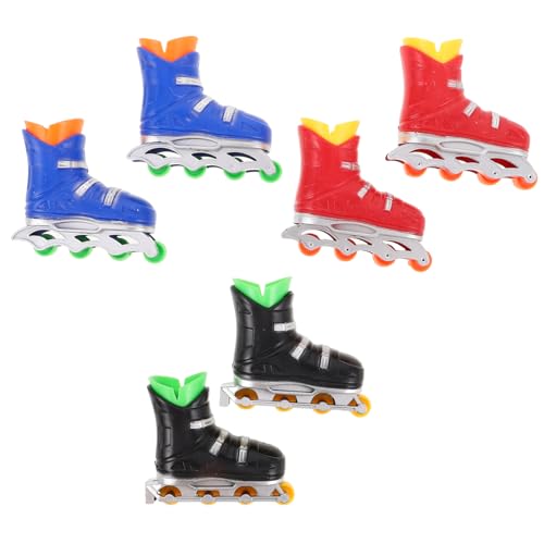 VANZACK 6 Paare Kompakte Finger Skates für Erwachsene für Büro und Reisentertainment Einfach zu Bedienen und Einzigartiges Design von VANZACK
