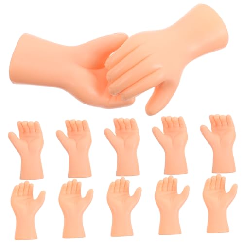 VANZACK 6 Paare Realistische Puppenhände aus Kunststoff Flexible DIY Handersatzteile für Puppenherstellung Detailgetreue Handmodelle für Bastelbedarf und Puppenreparatur VANZACK 6 Paare Realistische Puppenhände aus Kunststoff Flexible DIY Handersatzteile für Puppenherstellung Detailgetreue Handmodelle für Bastelbedarf und Puppenreparatur von VANZACK