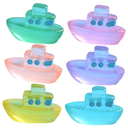 VANZACK 6 Stück Boot Deko Teiliges Nachttlicht Boot Figuren für Garten Auto Puppenhaus Maritimen Stil Einzigartige Landschaftsdekoration für Kreative Bastelprojekte VANZACK 6 Stück Boot Deko Teiliges Nachttlicht Boot Figuren für Garten Auto Puppenhaus Maritimen Stil Einzigartige Landschaftsdekoration für Kreative Bastelprojekte von VANZACK