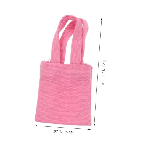 VANZACK 6 Stück Maßstab Robuste und Leichte Schultertaschen als Dekorative Puppenhaus Accessoires Vielseitig für Puppenkleidung und Fotorequisiten von VANZACK