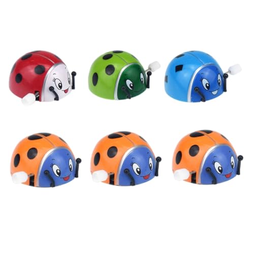 VANZACK 6 Stück Sechs Lustige Aufziehspielzeuge für Plastikladybug Verbesserte Koordination Interaktives für Jungen und Mädchen Fördert die Zufällige Zufällige Farbe VANZACK 6 Stück Sechs Lustige Aufziehspielzeuge für Plastikladybug Verbesserte Koordination Interaktives für Jungen und Mädchen Fördert die Zufällige Zufällige Farbe von VANZACK
