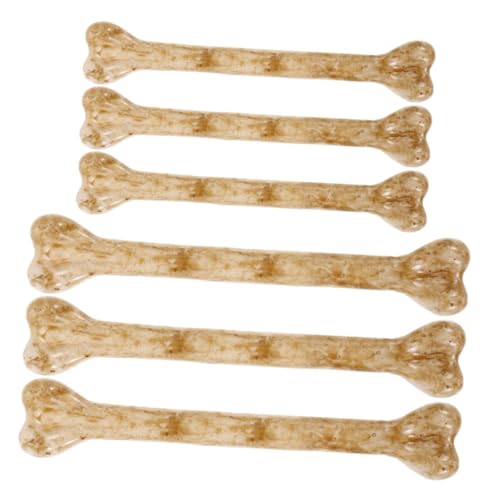VANZACK 6 Stück Teiliges Halloween Knochen Deko aus Kunststoff Realistisch Gestaltete Mini Knochen mit Bohrung zum Basteln DIY Anhänger für Party und Friedhofsdeko für Halloween Kostüme VANZACK 6 Stück Teiliges Halloween Knochen Deko aus Kunststoff Realistisch Gestaltete Mini Knochen mit Bohrung zum Basteln DIY Anhänger für Party und Friedhofsdeko für Halloween Kostüme von VANZACK
