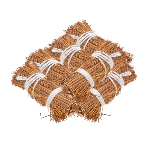 VANZACK 6 Stück Teiliges Miniatur Heuballen Realistische Mini Heuhaufen für Puppenhaus und DIY Sandtisch Dekoration Detailgetreue Handgefertigte Strohballen für Basteln und Fotografie VANZACK 6 Stück Teiliges Miniatur Heuballen Realistische Mini Heuhaufen für Puppenhaus und DIY Sandtisch Dekoration Detailgetreue Handgefertigte Strohballen für Basteln und Fotografie von VANZACK
