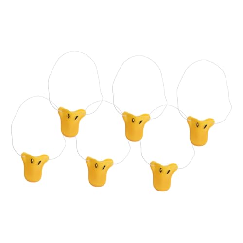 VANZACK 6 Stück Teiliges Realistische Entennasen Cosplay Requisite für Party Karneval Verkleidung Detailgetreues Design Einfache Anwendung Vielseitiges Zubehör VANZACK 6 Stück Teiliges Realistische Entennasen Cosplay Requisite für Party Karneval Verkleidung Detailgetreues Design Einfache Anwendung Vielseitiges Zubehör von VANZACK