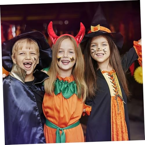 VANZACK 6 Stück Teiliges Rotes Tier Cosplay Horn Stirnband Leichtes Flauschiges Kopfschmuck Accessoire für Halloween Party Kinderkostüm und Fotografie VANZACK 6 Stück Teiliges Rotes Tier Cosplay Horn Stirnband Leichtes Flauschiges Kopfschmuck Accessoire für Halloween Party Kinderkostüm und Fotografie von VANZACK