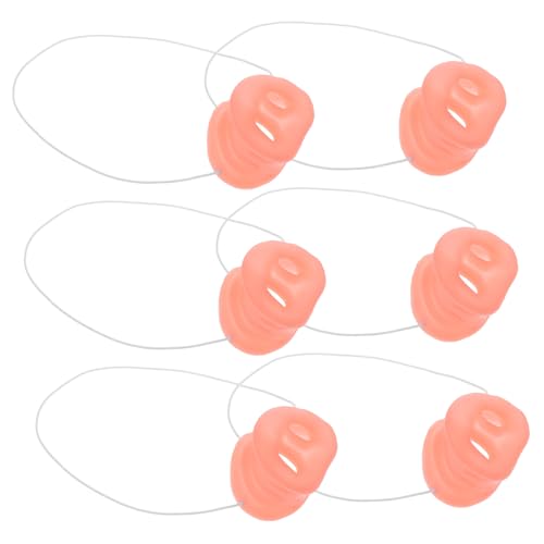 VANZACK 6 Stück Teiliges Schweinenasen Cosplay aus Vinyl Tragbare Tiernase als Halloween Party Requisite Wiederverwendbar Sicher und Lustig für Kostüme und Karneval von VANZACK