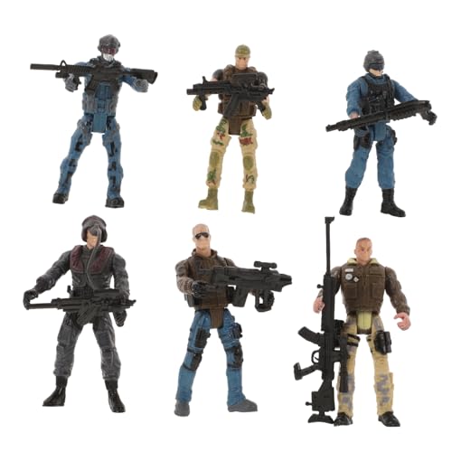 VANZACK 6Stücke Bewegliches Gelenksoldaten Spielset Teiliges Spielzeugset Mit Miniaturfiguren Für Kreative Spielmöglichkeiten Dekoration Für Kuchen Oder Sandtische VANZACK 6Stücke Bewegliches Gelenksoldaten Spielset Teiliges Spielzeugset Mit Miniaturfiguren Für Kreative Spielmöglichkeiten Dekoration Für Kuchen Oder Sandtische von VANZACK