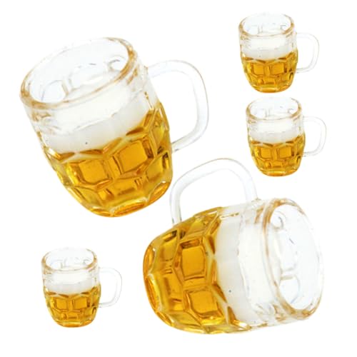 VANZACK 6Stücke Bierbecher Für Puppenhaus Dekoration Kleine Bierkrüge Für Modelle Und Kreative Szenen Im Dollhouse Layout VANZACK 6Stücke Bierbecher Für Puppenhaus Dekoration Kleine Bierkrüge Für Modelle Und Kreative Szenen Im Dollhouse Layout von VANZACK