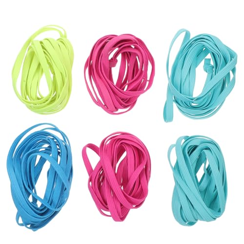 VANZACK 6Stücke Elastische Springseile für Hohe Elastizität Zufällige Farben für Fitness und Spaß zu Hause Schule VANZACK 6Stücke Elastische Springseile für Hohe Elastizität Zufällige Farben für Fitness und Spaß zu Hause Schule von VANZACK