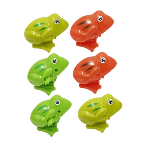 VANZACK 6Stücke Frosch Uhrwerkspielzeug Aufziehspielzeug Für Frosch Modelle Für Jungen Und Fördert Kreatives Und Motorik VANZACK 6Stücke Frosch Uhrwerkspielzeug Aufziehspielzeug Für Frosch Modelle Für Jungen Und Fördert Kreatives Und Motorik von VANZACK