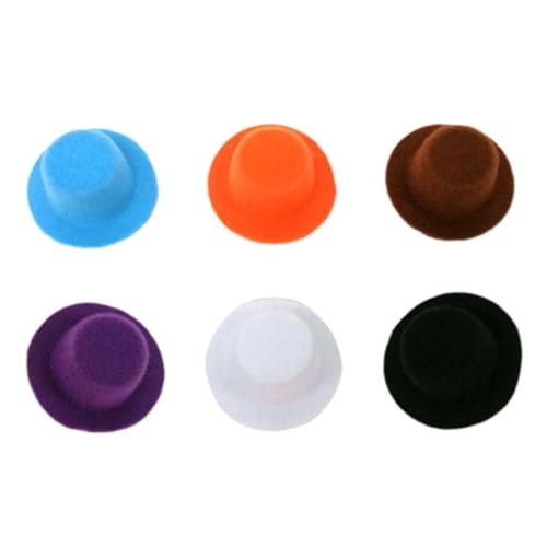 VANZACK 6Stücke Gentleman Hüte Bowlerhüte Für Puppenhäuser Fotografie Requisiten Zufällige Farben Für Kreative DIY Projekte Und Dekorationen VANZACK 6Stücke Gentleman Hüte Bowlerhüte Für Puppenhäuser Fotografie Requisiten Zufällige Farben Für Kreative DIY Projekte Und Dekorationen von VANZACK