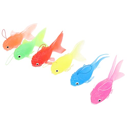 VANZACK 6stücke Künstliche Goldfisch Deko Aus Silikon Für Aquarien Bunte Fisch Ornamente Zur Verschönerung Von Fischbecken Und Kinderzimmern Für Aquarienliebhaber VANZACK 6stücke Künstliche Goldfisch Deko Aus Silikon Für Aquarien Bunte Fisch Ornamente Zur Verschönerung Von Fischbecken Und Kinderzimmern Für Aquarienliebhaber von VANZACK
