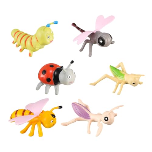 VANZACK 6Stücke Insektenspielzeug Realistische Insekten Modelle Für Lernspielzeug Für Kleinkinder Simulierte Und Insekten Bildung Und Kreativität VANZACK 6Stücke Insektenspielzeug Realistische Insekten Modelle Für Lernspielzeug Für Kleinkinder Simulierte Und Insekten Bildung Und Kreativität von VANZACK