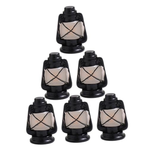 VANZACK 6Stücke Laterne für Puppenhaus Realistische Deko Lampe aus Robustem Harz für DIY Miniaturen für Schlafzimmer und Wohnzimmer Perfektes Zubehör für Ihre Kreative VANZACK 6Stücke Laterne für Puppenhaus Realistische Deko Lampe aus Robustem Harz für DIY Miniaturen für Schlafzimmer und Wohnzimmer Perfektes Zubehör für Ihre Kreative von VANZACK