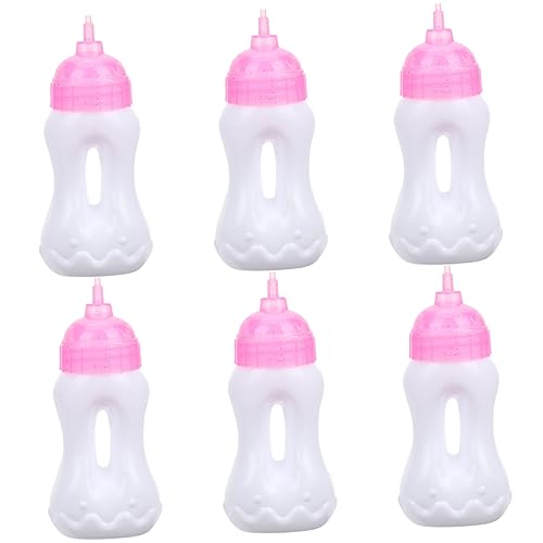 VANZACK 6Stücke Mini Babypuppenflaschen Leere Milchflaschen Für Puppenhaus Zubehör Für Babyparty Gefälligkeiten Puppenzubehör Für Kreatives VANZACK 6Stücke Mini Babypuppenflaschen Leere Milchflaschen Für Puppenhaus Zubehör Für Babyparty Gefälligkeiten Puppenzubehör Für Kreatives von VANZACK