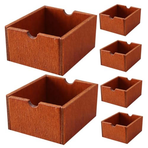 VANZACK 6Stücke Miniaturkörbe Für Puppenhaus Braune Aufbewahrungskörbe Mini Hauszubehör Dekorative Körbe Für Miniaturmodelle Für Puppenstuben Und Spielzeugaufbewahrung VANZACK 6Stücke Miniaturkörbe Für Puppenhaus Braune Aufbewahrungskörbe Mini Hauszubehör Dekorative Körbe Für Miniaturmodelle Für Puppenstuben Und Spielzeugaufbewahrung von VANZACK