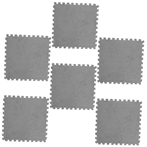 VANZACK 6Stücke Puzzlematten Weiche Spielmatte Für Bodenversorgung Und Austauschbare Bodenmatten Für Spielbereiche Und Krabbeldecken von VANZACK