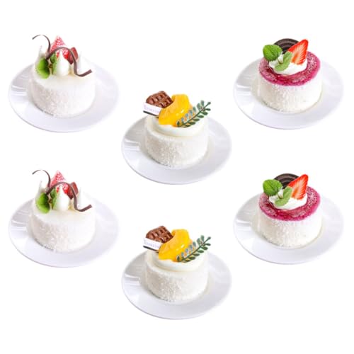 VANZACK 6Stücke Realistische Künstliche Kuchenmodelle Fake Dessert Für Heimdekoration Fotografie Requisiten Und Partys Lebensmittelsimulation Zur Stilvollen Präsentation VANZACK 6Stücke Realistische Künstliche Kuchenmodelle Fake Dessert Für Heimdekoration Fotografie Requisiten Und Partys Lebensmittelsimulation Zur Stilvollen Präsentation von VANZACK