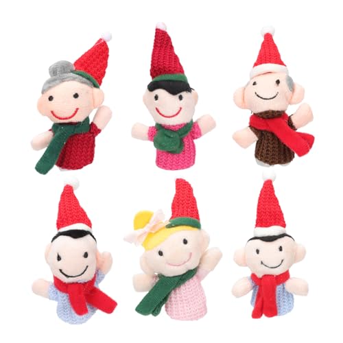VANZACK 6Stücke Teiliges Fingerpuppen Aus Entzückendes Fingerspielzeug Für Geschichtenerzählen Und Interaktion Zuhause Kindergarten VANZACK 6Stücke Teiliges Fingerpuppen Aus Entzückendes Fingerspielzeug Für Geschichtenerzählen Und Interaktion Zuhause Kindergarten von VANZACK