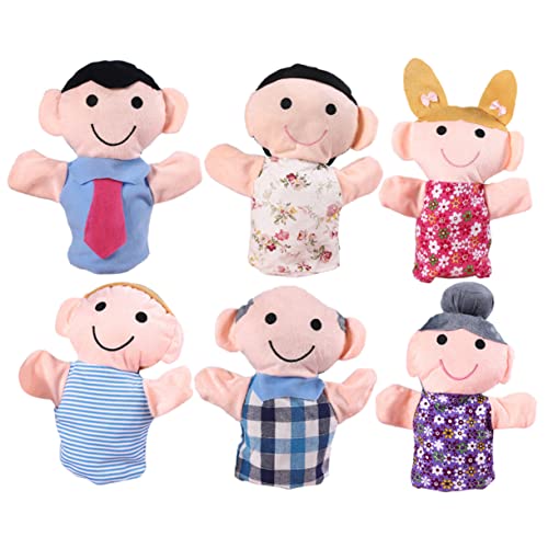 VANZACK 6Stücke Teiliges Handpuppen für Kreatives Rollenspielzeug aus Weichem für Frühe Bildung Fördert Geschichten und Interaktion und Attraktiv für Jungen VANZACK 6Stücke Teiliges Handpuppen für Kreatives Rollenspielzeug aus Weichem für Frühe Bildung Fördert Geschichten und Interaktion und Attraktiv für Jungen von VANZACK