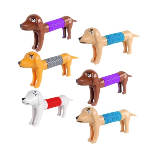 VANZACK 6Stücke Teleskopische Pop Tube Hundespielzeuge Interaktives Sinnesspielzeug Zur Stressbewältigung Für Farblich Gemischt Für Spaß VANZACK 6Stücke Teleskopische Pop Tube Hundespielzeuge Interaktives Sinnesspielzeug Zur Stressbewältigung Für Farblich Gemischt Für Spaß von VANZACK