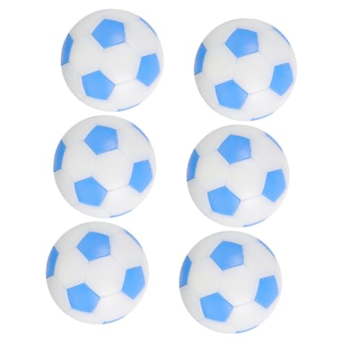 VANZACK 6Stücke Tischfußball Bälle Mini Fußball Ersatzbälle Für Tischkicker Tischspiel Zubehör Und Foosballkugeln Für Spannende Spiele von VANZACK