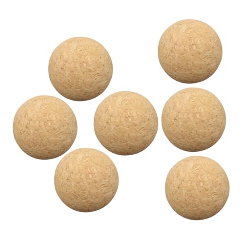 VANZACK 7 Stück Teiliges Tischfußball Ersatzbälle aus Robustem Kork Mini Tischkicker Bälle für Leicht Langlebig Verbesserter Griff Passend für Verschiedene Kickertische für Freizeit und VANZACK 7 Stück Teiliges Tischfußball Ersatzbälle aus Robustem Kork Mini Tischkicker Bälle für Leicht Langlebig Verbesserter Griff Passend für Verschiedene Kickertische für Freizeit und von VANZACK