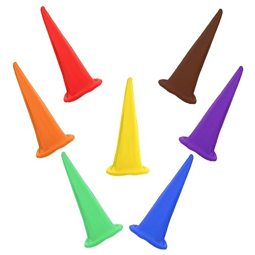 VANZACK 7 Stück Teiliges Zwergenmützen Weihnachts und Halloween Cosplay Hüte für Erwachsene Unisex Partyaccessoire Leichte Flexible Hautfreundliche Kostümhauben für Karneval und Fasching VANZACK 7 Stück Teiliges Zwergenmützen Weihnachts und Halloween Cosplay Hüte für Erwachsene Unisex Partyaccessoire Leichte Flexible Hautfreundliche Kostümhauben für Karneval und Fasching von VANZACK