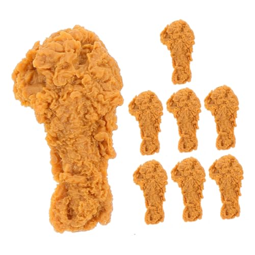 VANZACK 8 Stück Simulation Hühnermodell Gefälschte Lebensmittelanzeige Lebensmittel Gefälschte Frittierte Lebensmittel Simuliertes Lebensmittelmodell Lebensmitteldekoration VANZACK 8 Stück Simulation Hühnermodell Gefälschte Lebensmittelanzeige Lebensmittel Gefälschte Frittierte Lebensmittel Simuliertes Lebensmittelmodell Lebensmitteldekoration von VANZACK