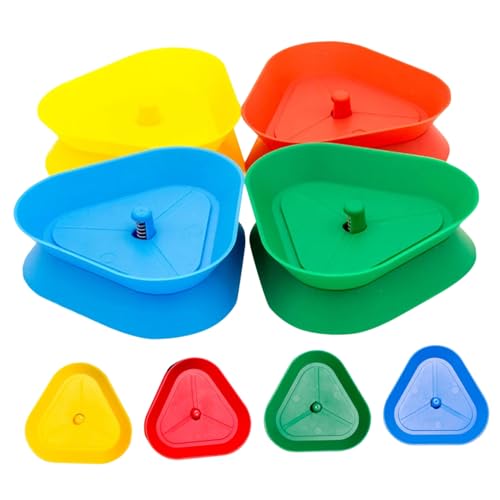 VANZACK 8 Stück Teiliges Dreieck Poker Kartenhalter aus Hochwertigem Abs Praktischer Kartenständer für Erwachsene und Senioren Freihändiges Spielbare Kartenhalterung für Poker und VANZACK 8 Stück Teiliges Dreieck Poker Kartenhalter aus Hochwertigem Abs Praktischer Kartenständer für Erwachsene und Senioren Freihändiges Spielbare Kartenhalterung für Poker und von VANZACK