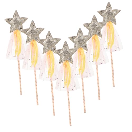 VANZACK 8 Stück Teiliges Feenstab für Glitzer Stern mit Sternmotiven Langlebig und Funkelnd Geeignet für Geburtstagsfeiern Bühnenauftritte und Feenkostüme VANZACK 8 Stück Teiliges Feenstab für Glitzer Stern mit Sternmotiven Langlebig und Funkelnd Geeignet für Geburtstagsfeiern Bühnenauftritte und Feenkostüme von VANZACK