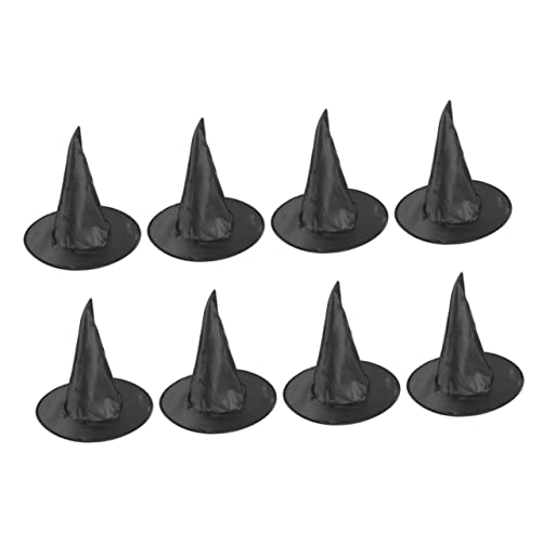 VANZACK 8 Stück Teiliges Schwarze Hexenhüte S Halloween Cosplay Party Dekorative Zauberer Hüte für Erwachsene und Festliche Foto Requisiten und Kostümzubehör VANZACK 8 Stück Teiliges Schwarze Hexenhüte S Halloween Cosplay Party Dekorative Zauberer Hüte für Erwachsene und Festliche Foto Requisiten und Kostümzubehör von VANZACK