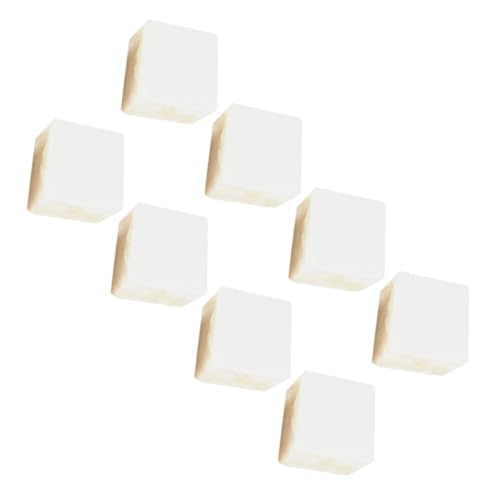 VANZACK 8 Stück Teiliges Tofu Block Modell Realistische Nachbildung von Tofu für Kreative Dekoration und Spiel Hochwertige Handgefertigte Fake Food Modelle mit Detaillierter Textur und VANZACK 8 Stück Teiliges Tofu Block Modell Realistische Nachbildung von Tofu für Kreative Dekoration und Spiel Hochwertige Handgefertigte Fake Food Modelle mit Detaillierter Textur und von VANZACK