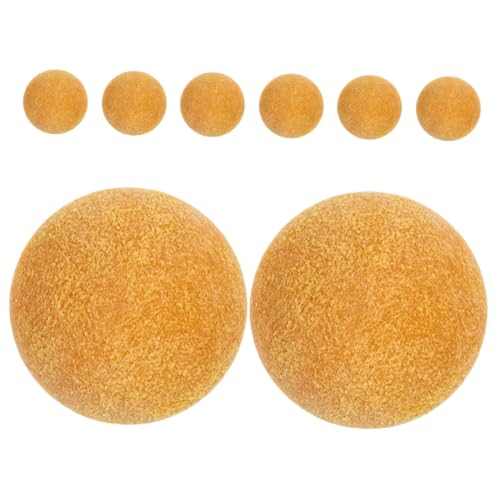 VANZACK 8 Stück Tischfußball Kleine Bälle Fußball Tischteile Fußball Mini Billard Mini Ball Zubehör Ersatzfußball Tischfußball Ball Fußball Billard Fußball Gelb VANZACK 8 Stück Tischfußball Kleine Bälle Fußball Tischteile Fußball Mini Billard Mini Ball Zubehör Ersatzfußball Tischfußball Ball Fußball Billard Fußball Gelb von VANZACK